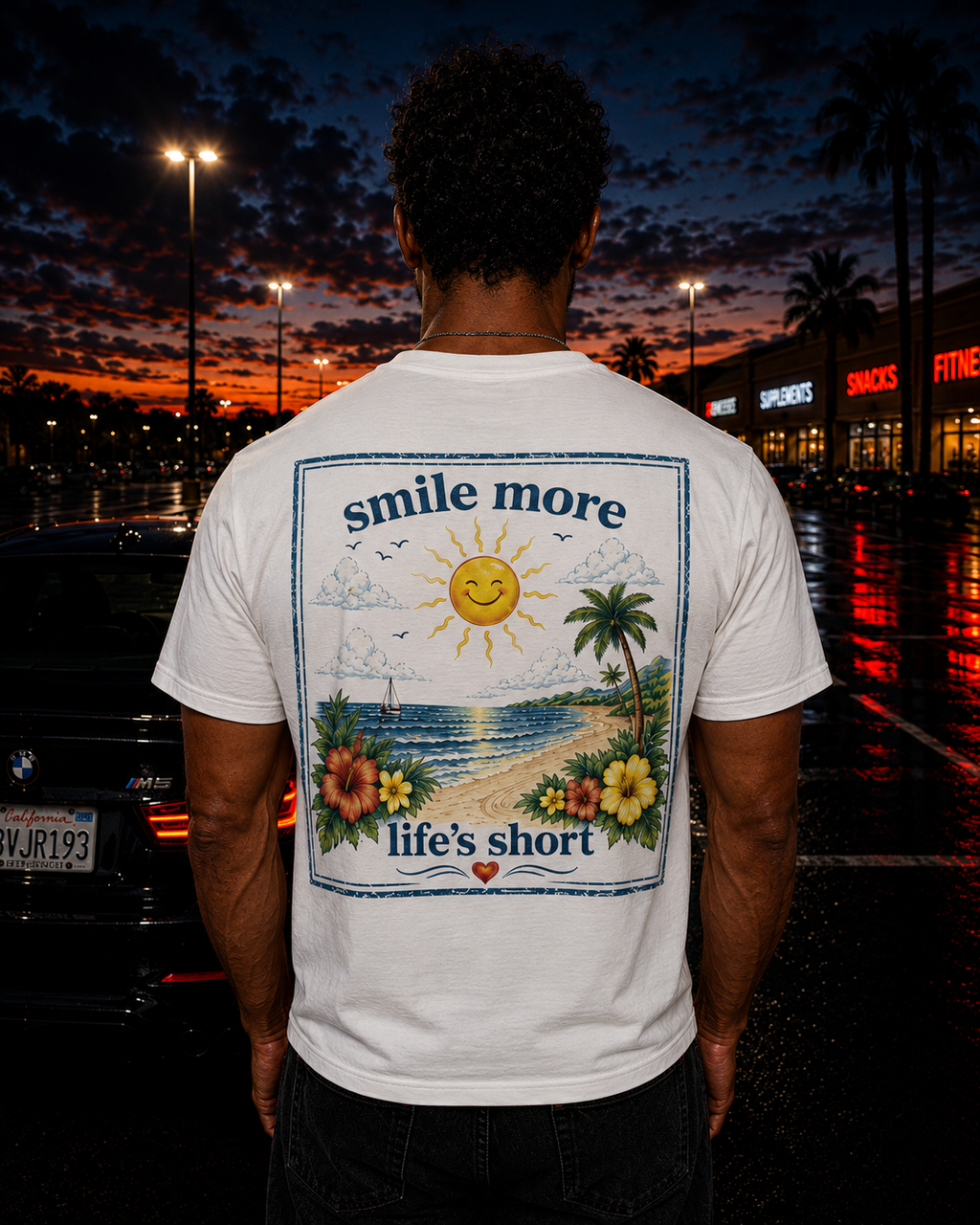SMILE MORE LIFE’S SHORT