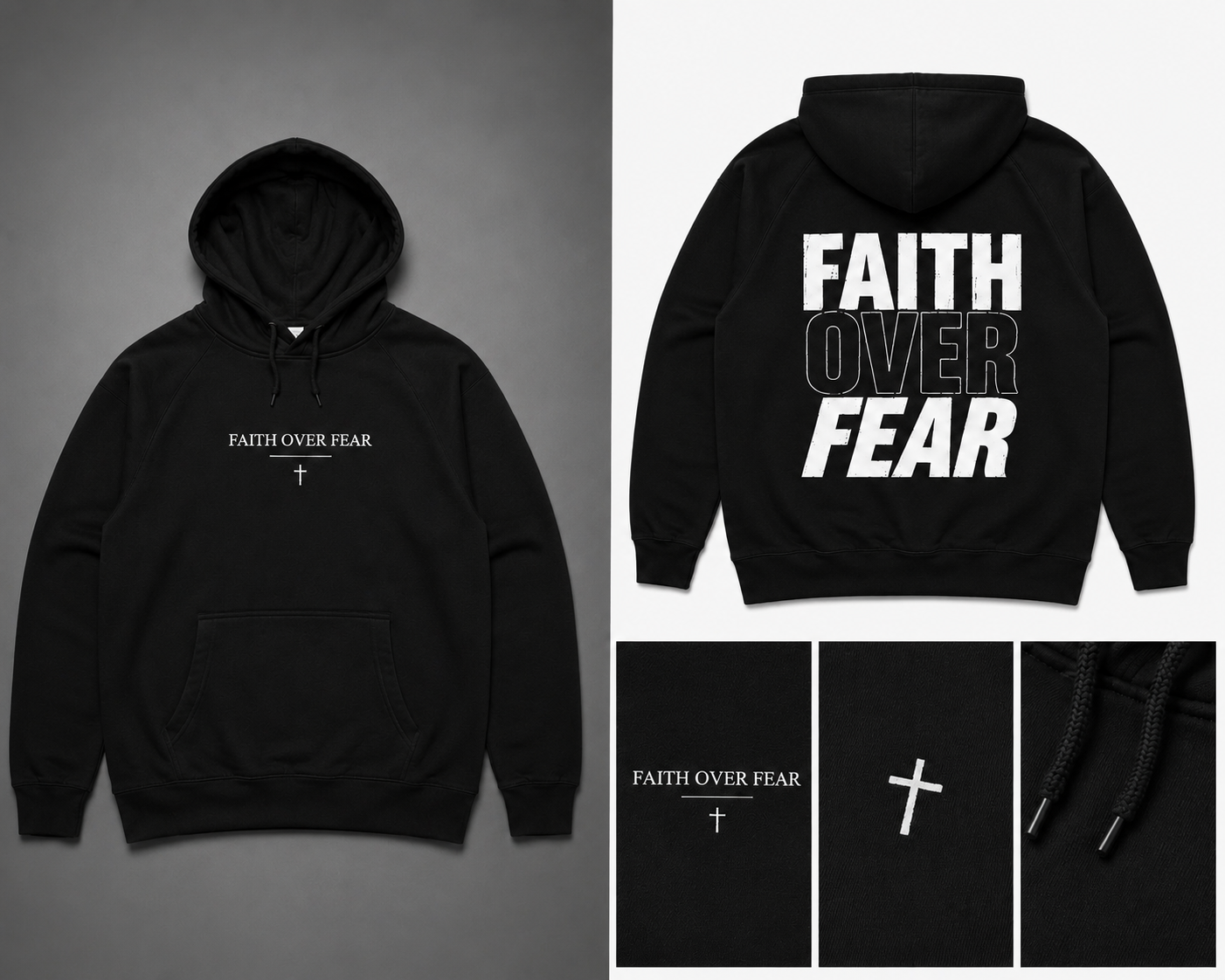 FAITH OVER FEAR (HOODIE)