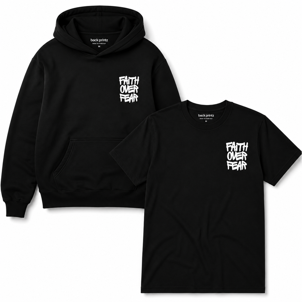 FAITH OVER FEAR (T-Shirt & Hoodie)