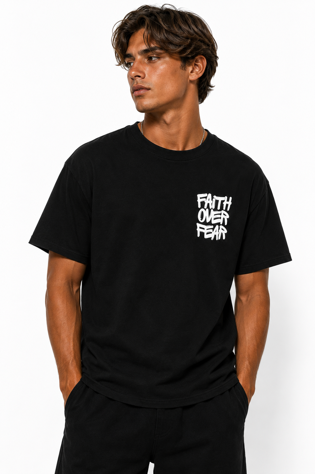 FAITH OVER FEAR (T-Shirt & Hoodie)