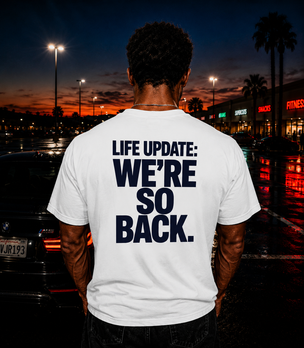 WE'RE SO FUCKING BACK