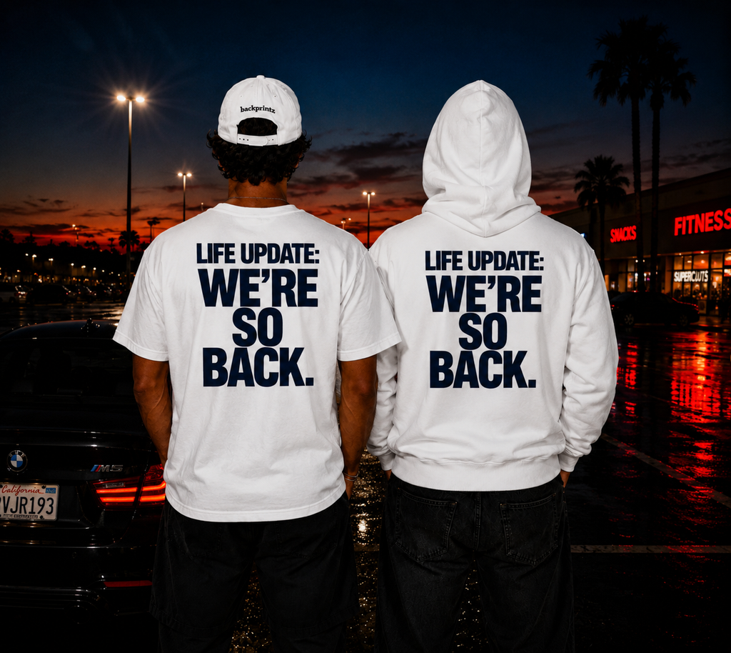 WE'RE SO FUCKING BACK