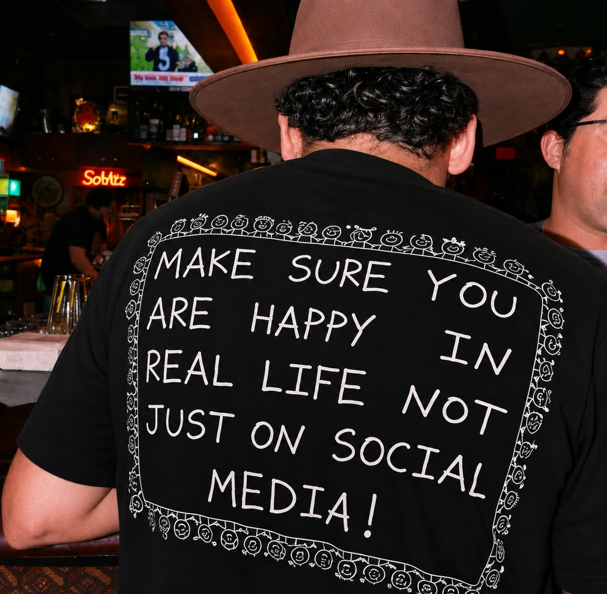 HAPPY IN REAL LIFE