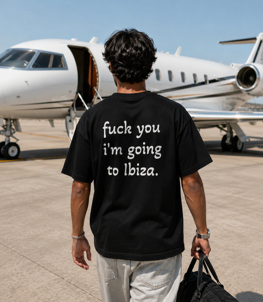 "fuck you im going to ibiza"