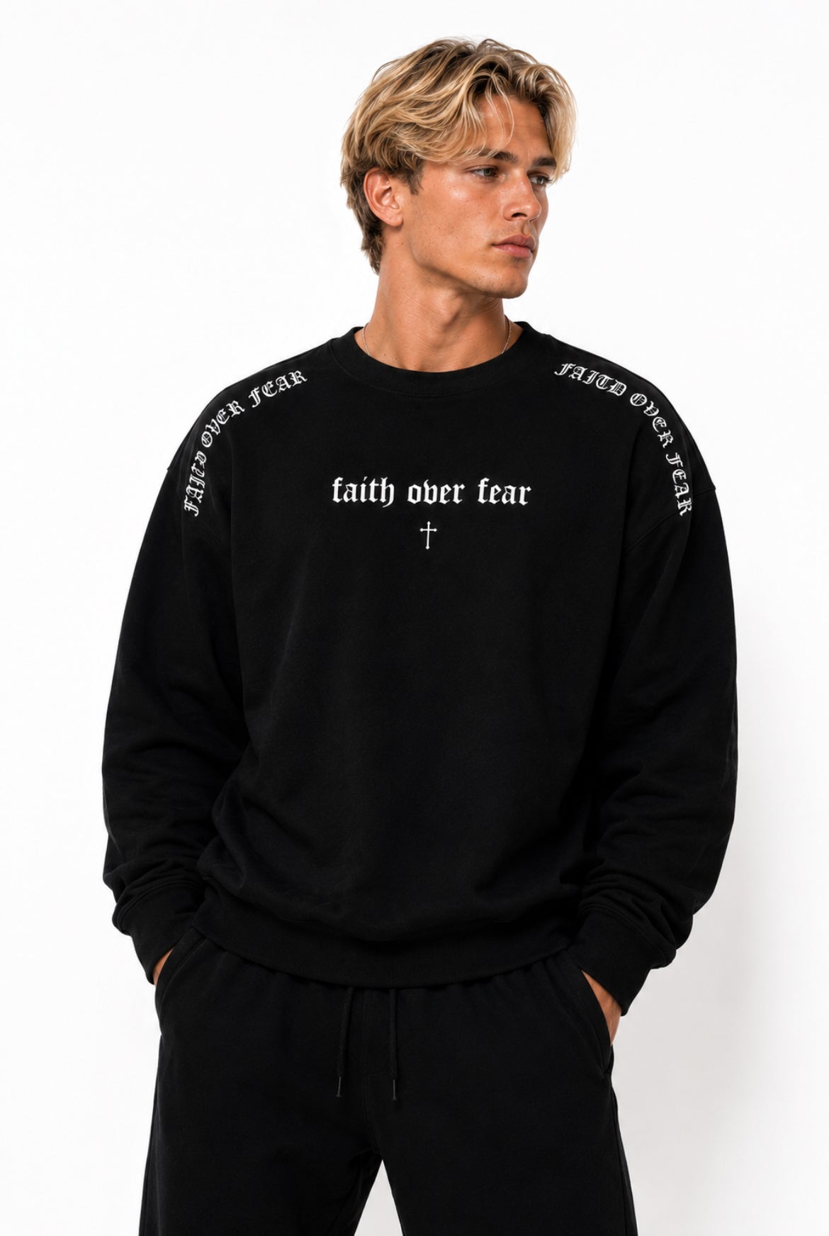 FAITH OVER FEAR (Crewneck)