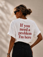 If you need a problem I'm here