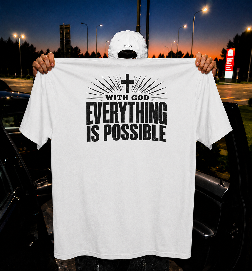 "with god everything is possible"